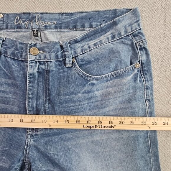 Chip & Pepper Ike Jeans Men 38x32  Relaxed Straight Whiskered Denim Pants EUC - Picture 5 of 16